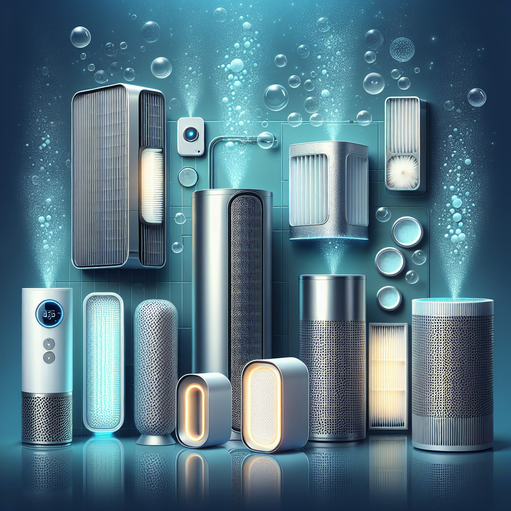 Air purifiers with washable filters